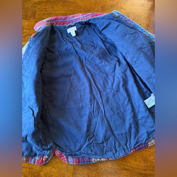 Cat & Jack Colorful Plaid Quilted Jacket - Picture 3 of 5